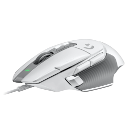 Logitech G G502 X Wired Gaming Mouse - LIGHTFORCE hybrid optical-mechanical primary switches, HERO 25K gaming sensor, compatible with PC - macOS/Windows - White Logitech G G502 X Wired Gaming Mouse - LIGHTFORCE hybrid optical-mechanical primary switches, HERO 25K gaming sensor, compatible with PC - macOS/Windows - White